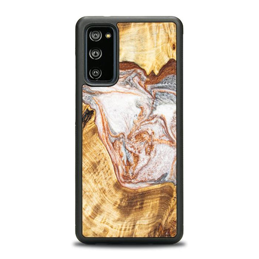 Samsung Galaxy S20 FE Handyhülle aus Harz und Holz - Synergy#E5