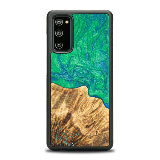 Samsung Galaxy S20 FE Handyhülle aus Harz und Holz - Synergy#E8