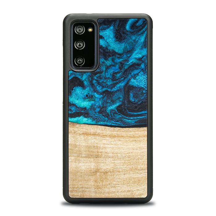 Samsung Galaxy S20 FE Handyhülle aus Harz und Holz - Synergy#F11
