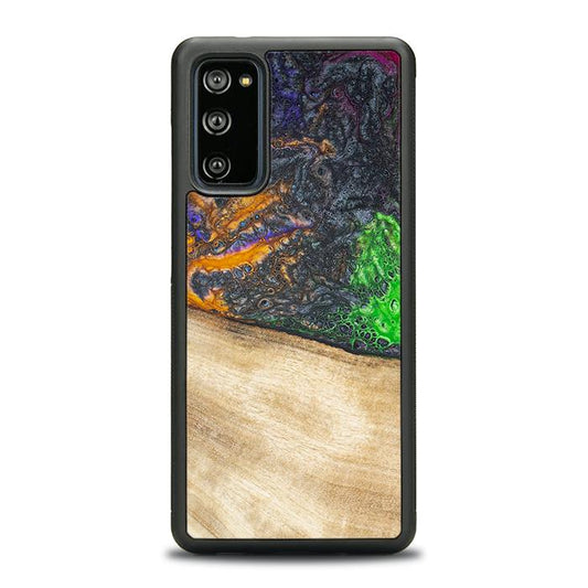 Samsung Galaxy S20 FE Handyhülle aus Harz und Holz - Synergy#F15