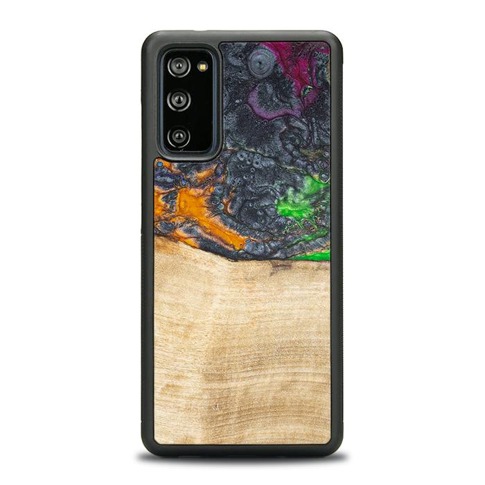 Samsung Galaxy S20 FE Handyhülle aus Harz und Holz - Synergy#F16