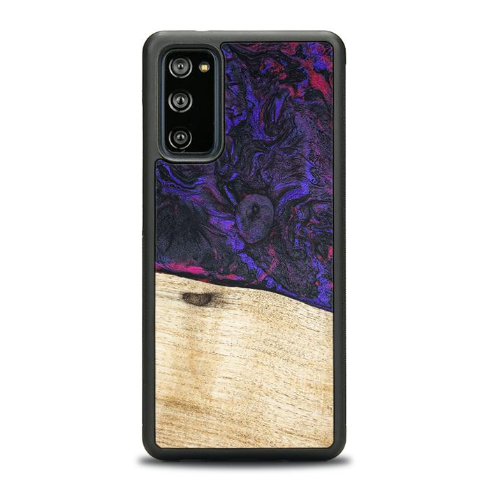 Samsung Galaxy S20 FE Handyhülle aus Harz und Holz - Synergy#F18
