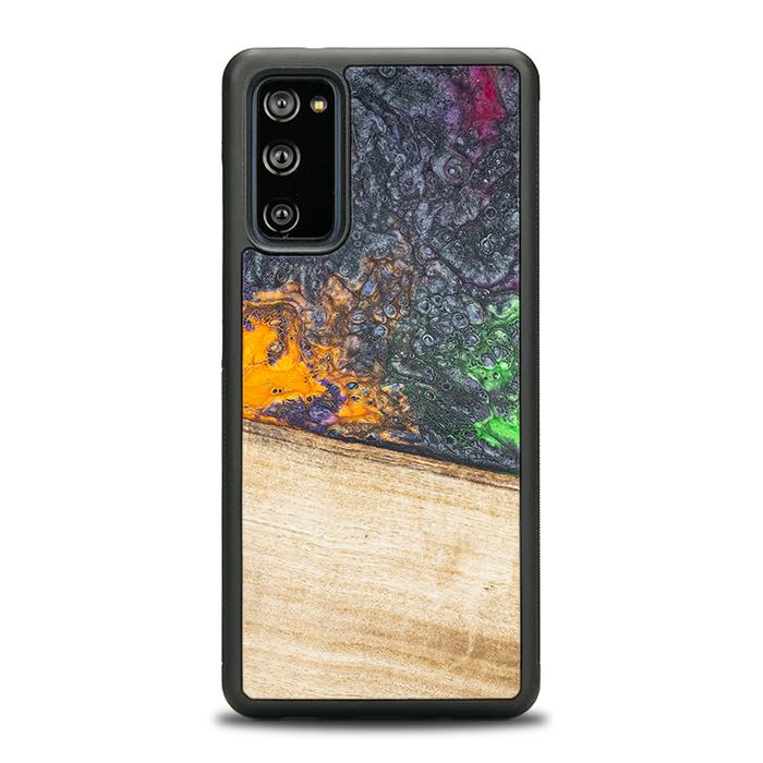 Samsung Galaxy S20 FE Handyhülle aus Harz und Holz - Synergy#F20