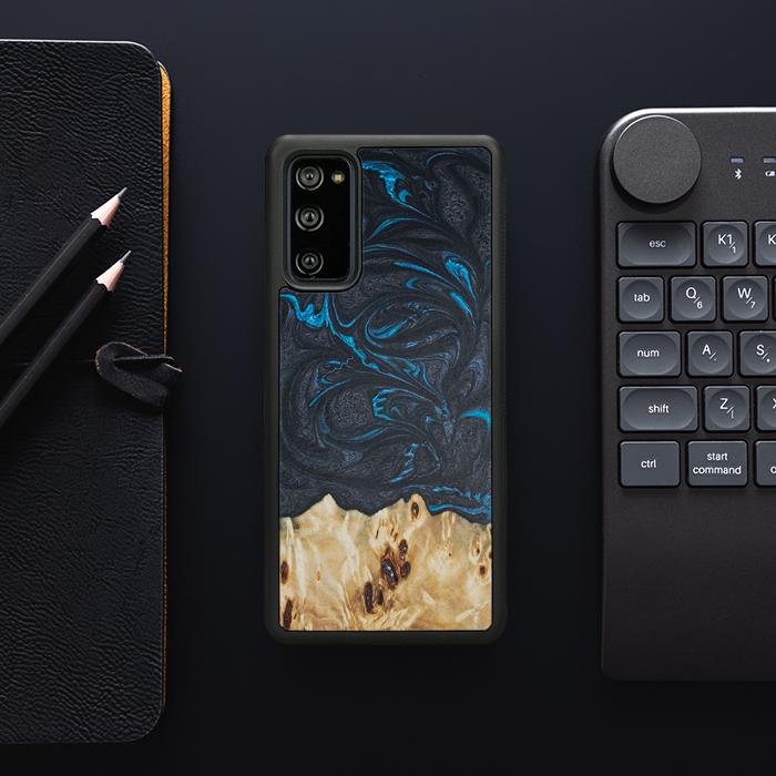 Samsung Galaxy S20 FE Handyhülle aus Harz und Holz - Synergy#F21