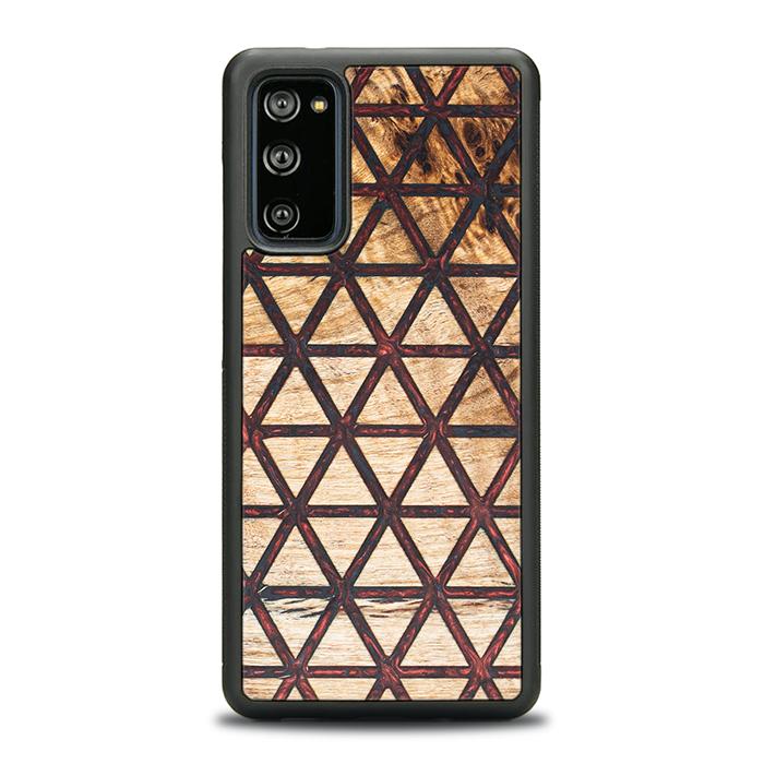 Samsung Galaxy S20 FE Handyhülle aus Harz und Holz - Synergy#F22