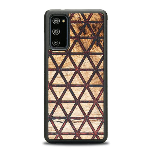 Samsung Galaxy S20 FE Handyhülle aus Harz und Holz - Synergy#F22