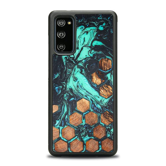 Samsung Galaxy S20 FE Handyhülle aus Harz und Holz - Synergy#F23