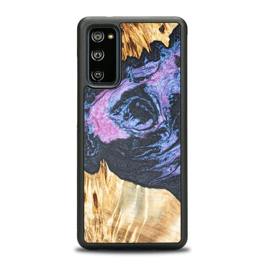 Samsung Galaxy S20 FE Handyhülle aus Harz und Holz - Synergy#F25