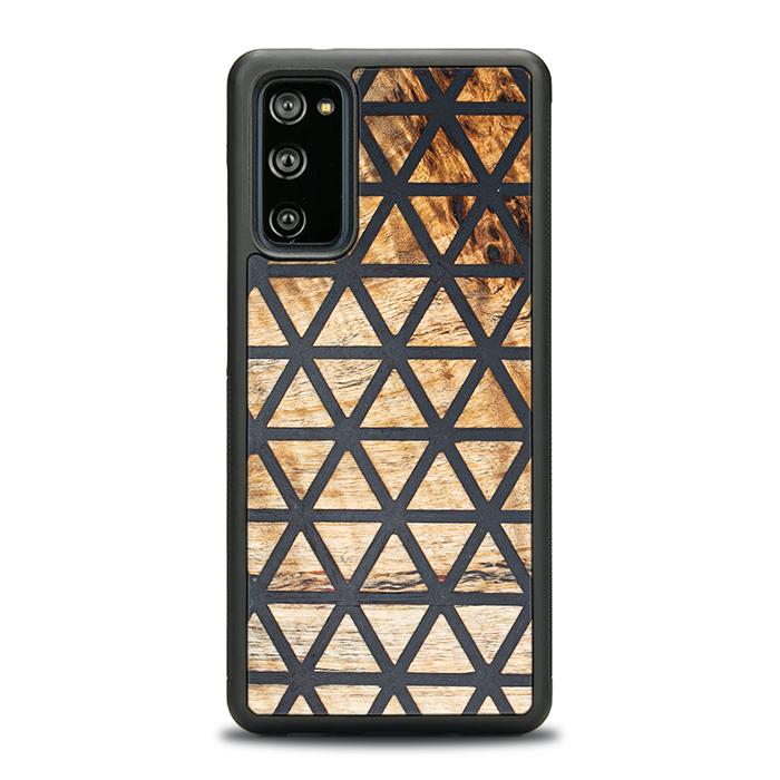 Samsung Galaxy S20 FE Handyhülle aus Harz und Holz - Synergy#F29