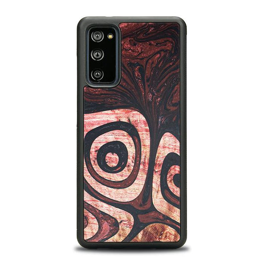 Samsung Galaxy S20 FE Handyhülle aus Harz und Holz - Synergy#F32