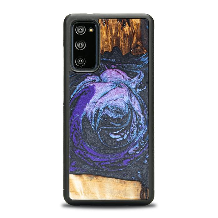 Samsung Galaxy S20 FE Handyhülle aus Harz und Holz - Synergy#F34