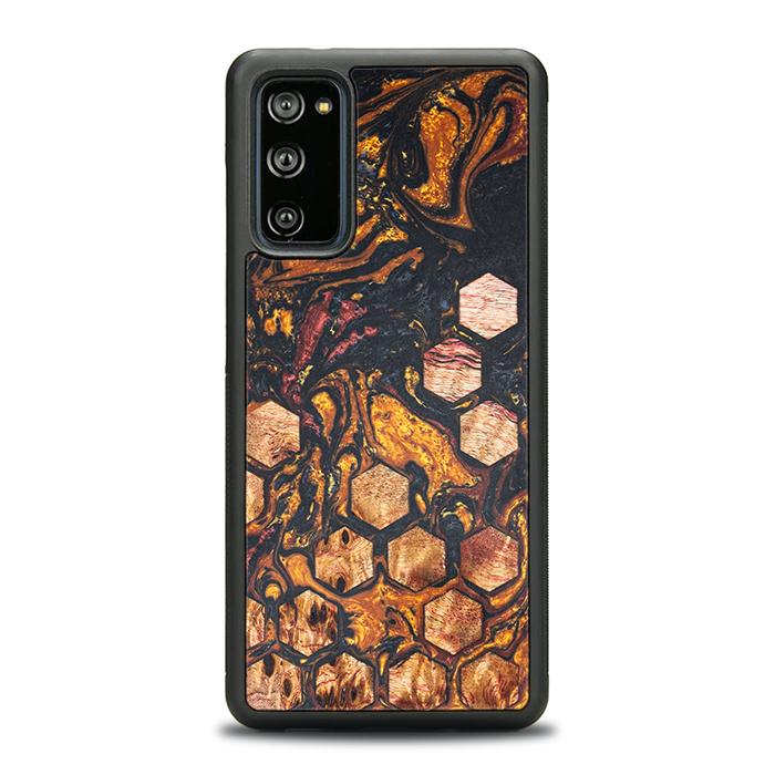 Samsung Galaxy S20 FE Handyhülle aus Harz und Holz - Synergy#F38