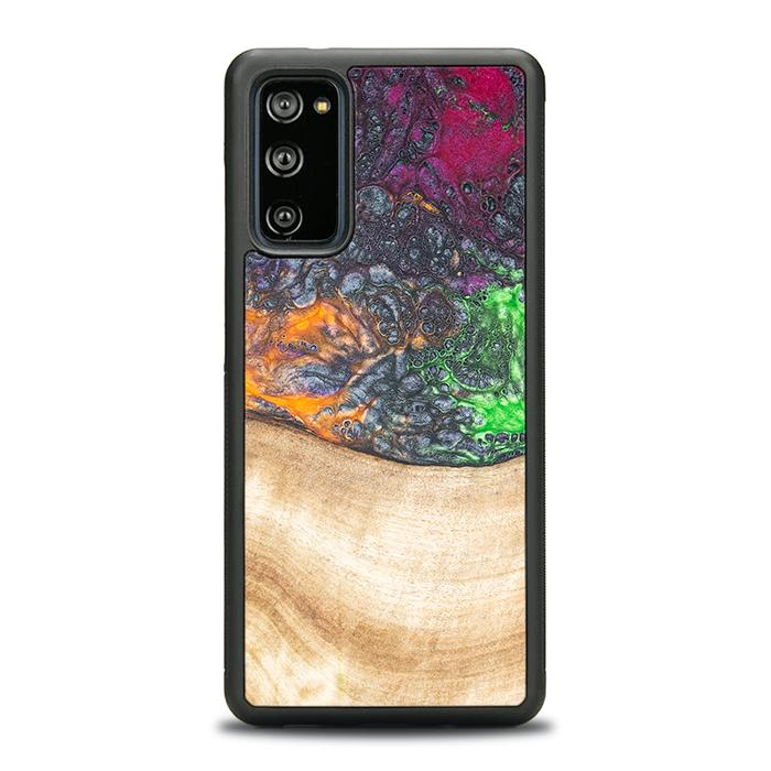 Samsung Galaxy S20 FE Handyhülle aus Harz und Holz - Synergy#F6