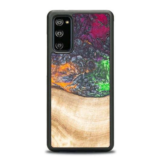 Samsung Galaxy S20 FE Handyhülle aus Harz und Holz - Synergy#F6