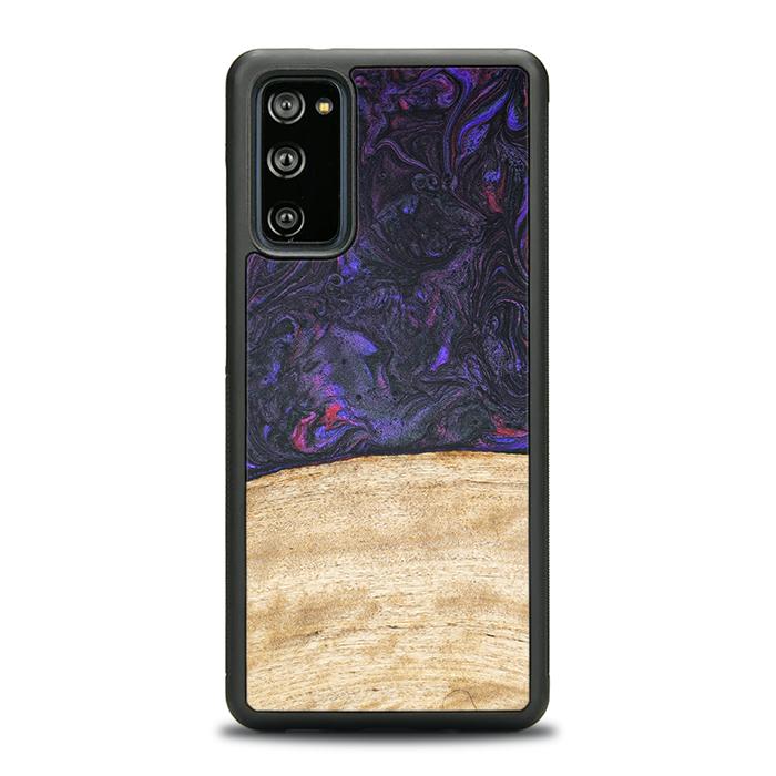 Samsung Galaxy S20 FE Handyhülle aus Harz und Holz - Synergy#F7