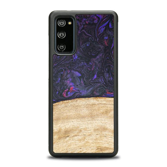 Samsung Galaxy S20 FE Handyhülle aus Harz und Holz - Synergy#F7