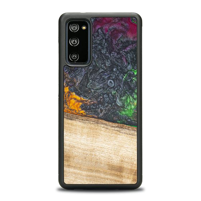 Samsung Galaxy S20 FE Handyhülle aus Harz und Holz - Synergy#F8