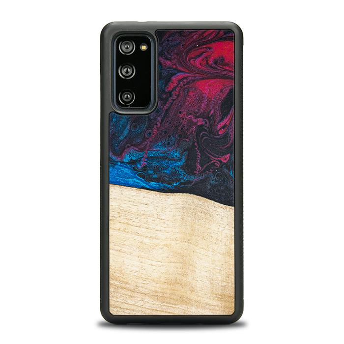 Samsung Galaxy S20 FE Handyhülle aus Harz und Holz - Synergy#F9