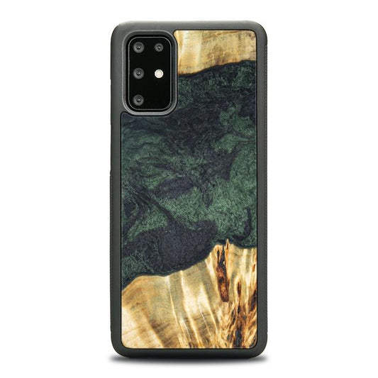Samsung Galaxy S20 Plus Handyhülle aus Harz und Holz - Synergy#E14