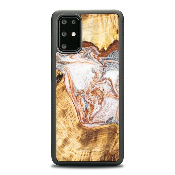 Samsung Galaxy S20 Plus Handyhülle aus Harz und Holz - Synergy#E5