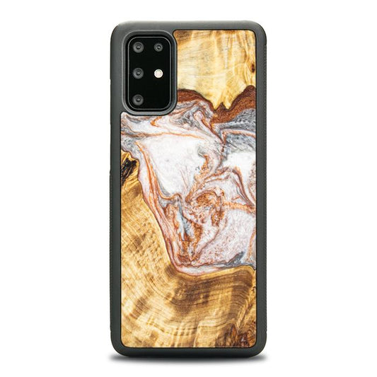 Samsung Galaxy S20 Plus Handyhülle aus Harz und Holz - Synergy#E5