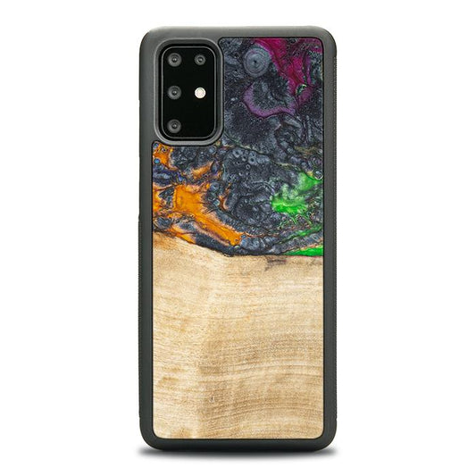 Samsung Galaxy S20 Plus Handyhülle aus Harz und Holz - Synergy#F16