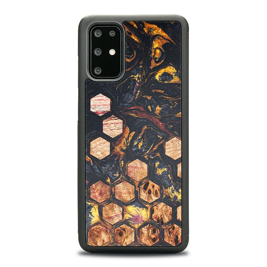 Samsung Galaxy S20 Plus Handyhülle aus Harz und Holz - Synergy#F26