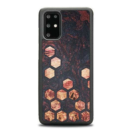 Samsung Galaxy S20 Plus Handyhülle aus Harz und Holz - Synergy#F27