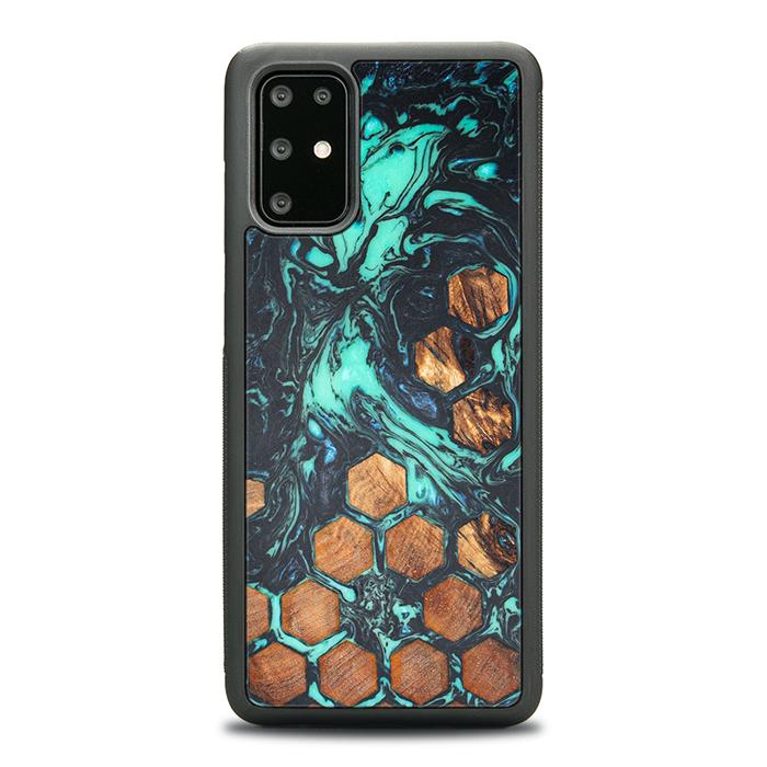 Samsung Galaxy S20 Plus Handyhülle aus Harz und Holz - Synergy#F28