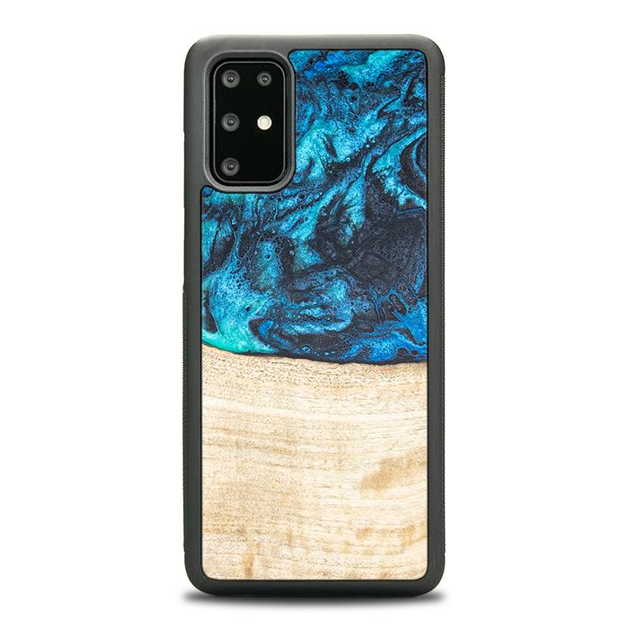 Samsung Galaxy S20 Plus Handyhülle aus Harz und Holz - Synergy#F3