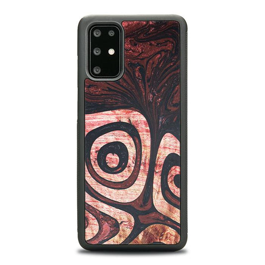 Samsung Galaxy S20 Plus Handyhülle aus Harz und Holz - Synergy#F32