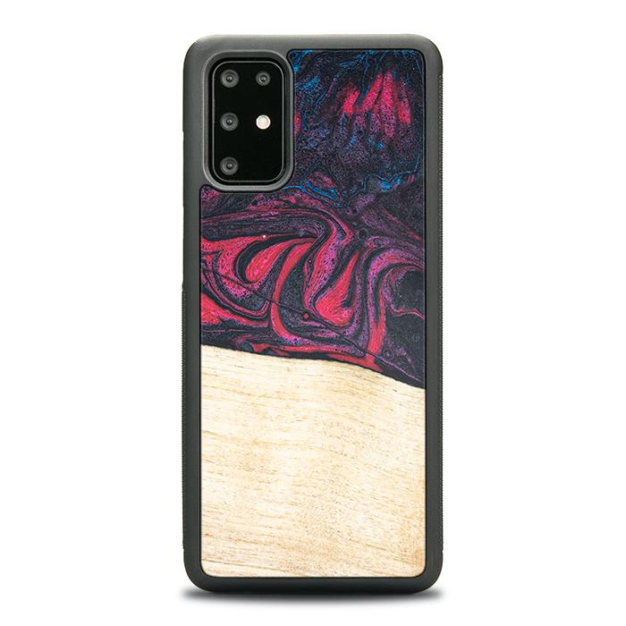 Samsung Galaxy S20 Plus Handyhülle aus Harz und Holz - Synergy#F5