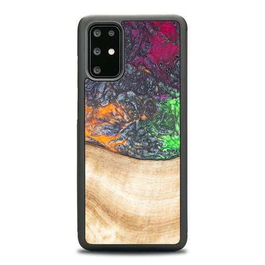 Samsung Galaxy S20 Plus Handyhülle aus Harz und Holz - Synergy#F6