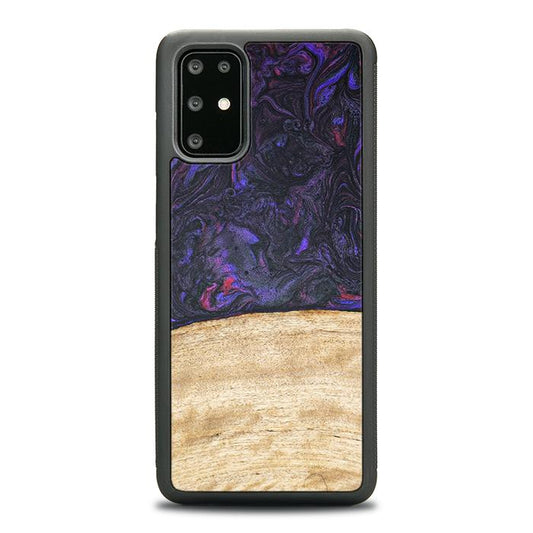 Samsung Galaxy S20 Plus Handyhülle aus Harz und Holz - Synergy#F7
