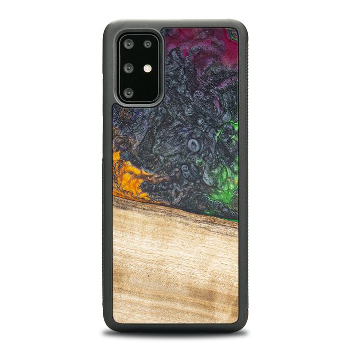Samsung Galaxy S20 Plus Handyhülle aus Harz und Holz - Synergy#F8