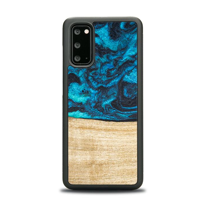 Samsung Galaxy S20 Handyhülle aus Harz und Holz - Synergy#F11