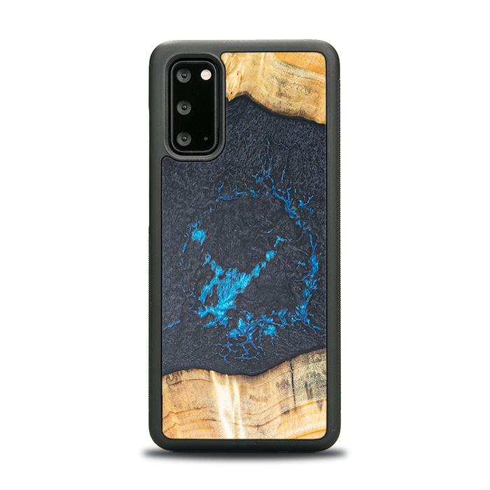 Samsung Galaxy S20 Handyhülle aus Harz und Holz - Synergy#F35