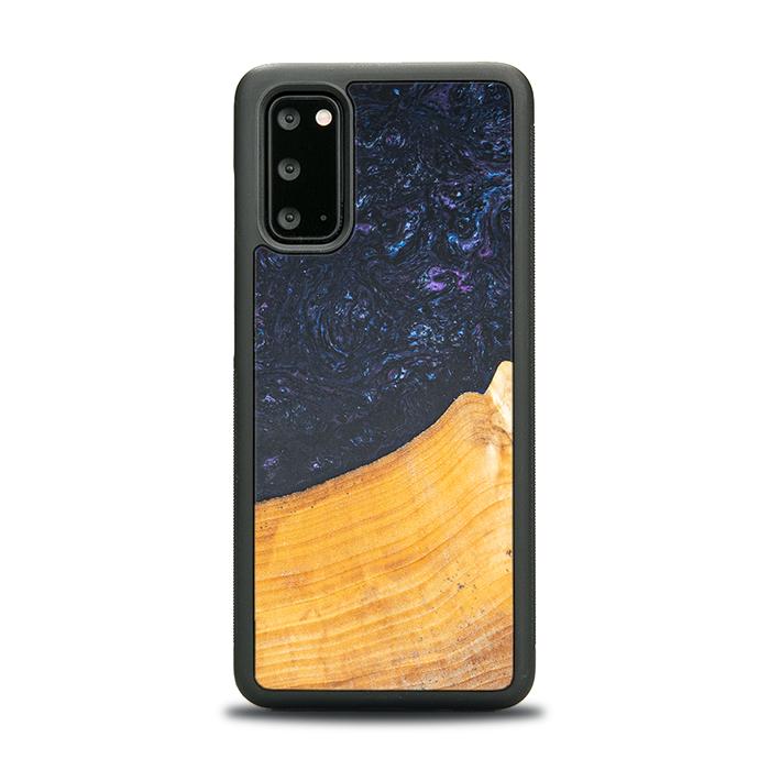 Samsung Galaxy S20 Handyhülle aus Harz und Holz - Synergy#F37