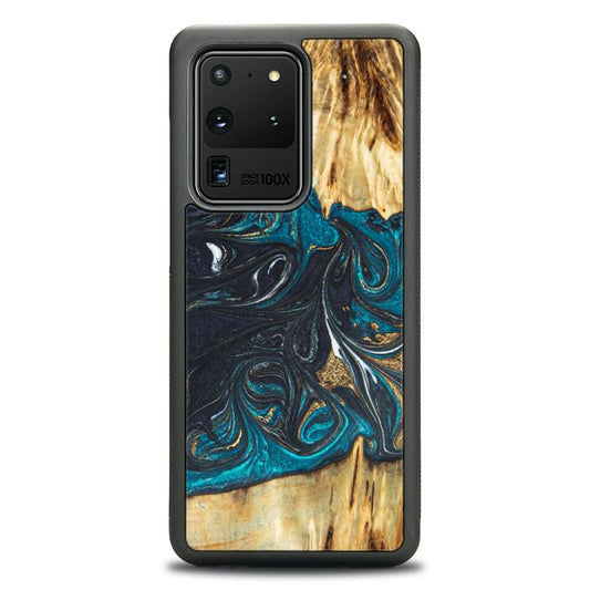 Samsung Galaxy S20 Ultra Etui na telefon z żywicy i drewna - SYNERGY#E1