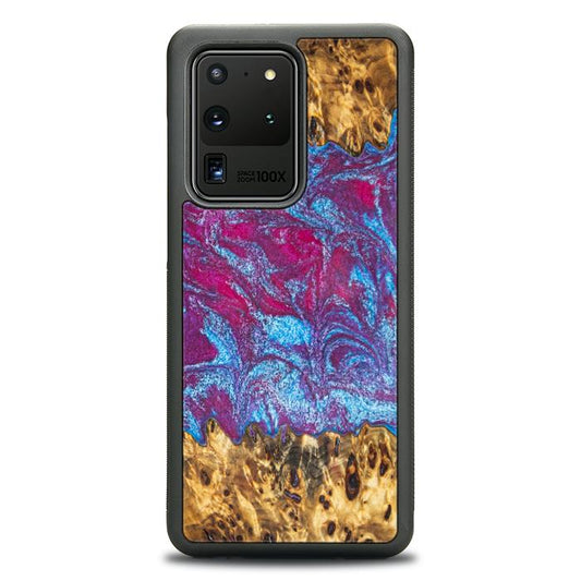 Samsung Galaxy S20 Ultra Etui na telefon z żywicy i drewna - Synergy#E15