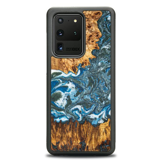 Samsung Galaxy S20 Ultra Handyhülle aus Harz und Holz - Synergy#E17