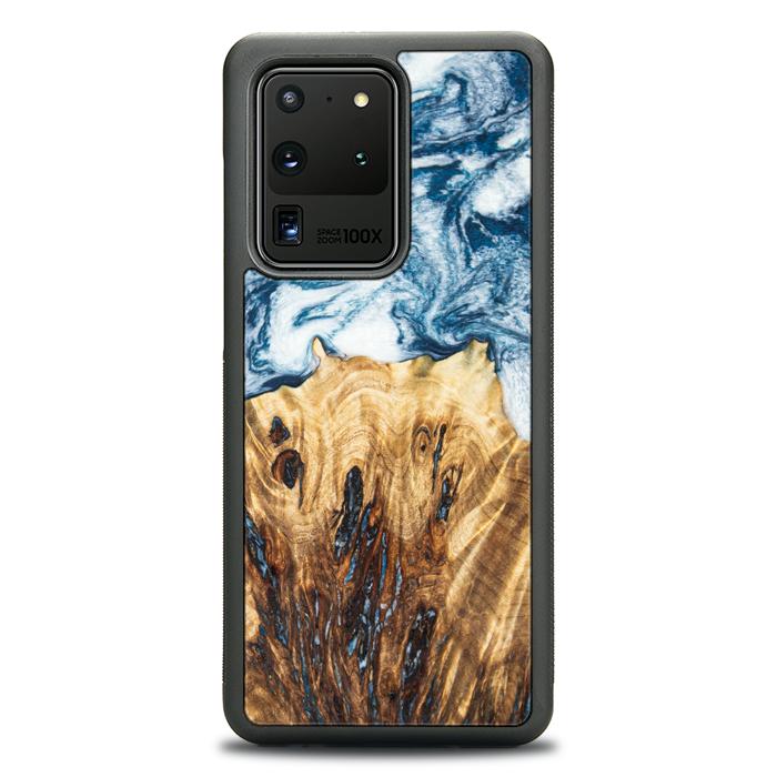 Samsung Galaxy S20 Ultra Handyhülle aus Harz und Holz - Synergy#E23