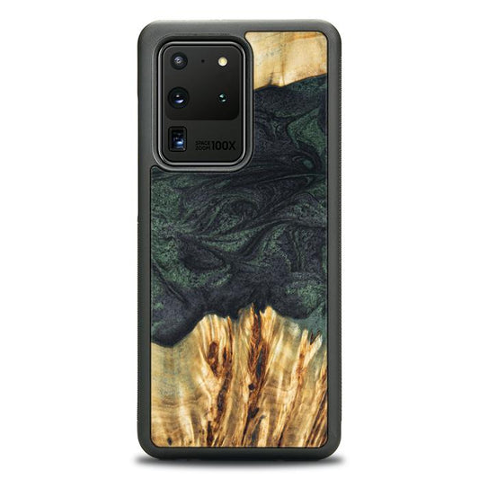 Samsung Galaxy S20 Ultra Handyhülle aus Harz und Holz - Synergy#E25