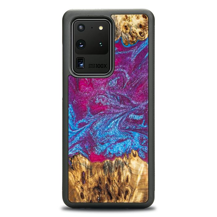 Samsung Galaxy S20 Ultra Resin & Wood Phone Case - Synergy#E3