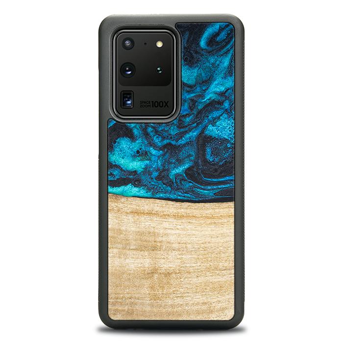 Samsung Galaxy S20 Ultra Handyhülle aus Harz und Holz - Synergy#F11