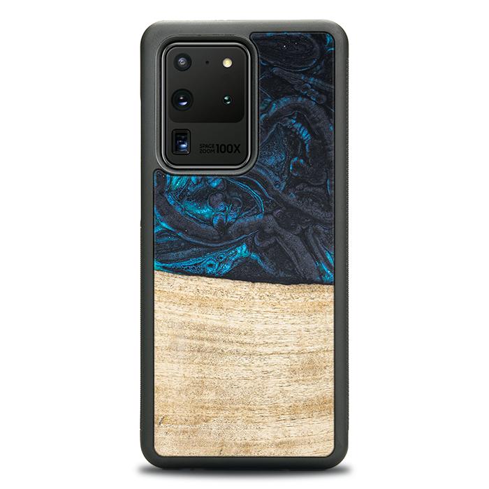Samsung Galaxy S20 Ultra Handyhülle aus Harz und Holz - Synergy#F13