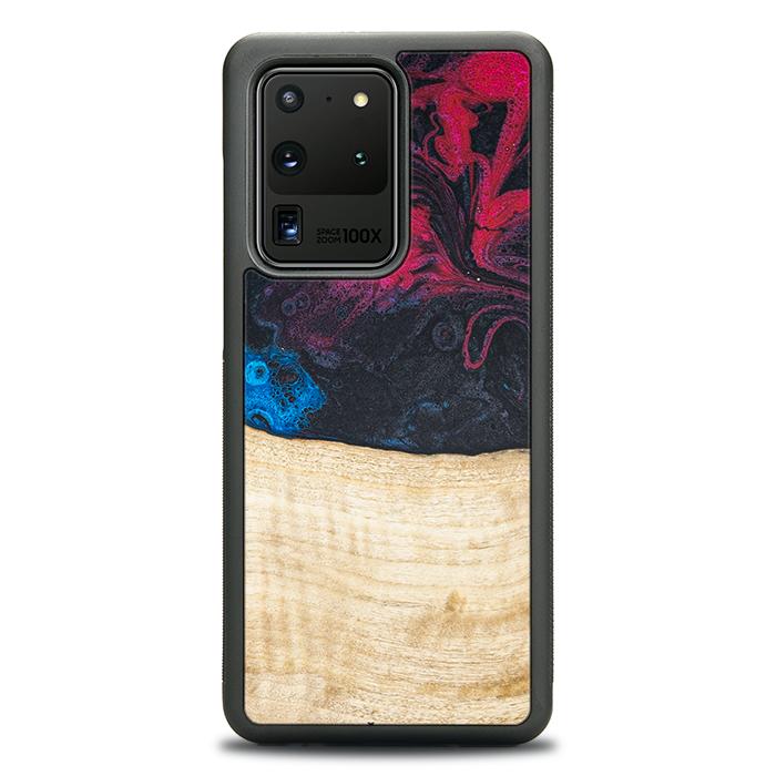 Samsung Galaxy S20 Ultra Handyhülle aus Harz und Holz - Synergy#F14