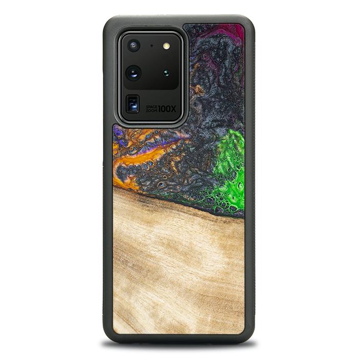 Samsung Galaxy S20 Ultra Handyhülle aus Harz und Holz - Synergy#F15