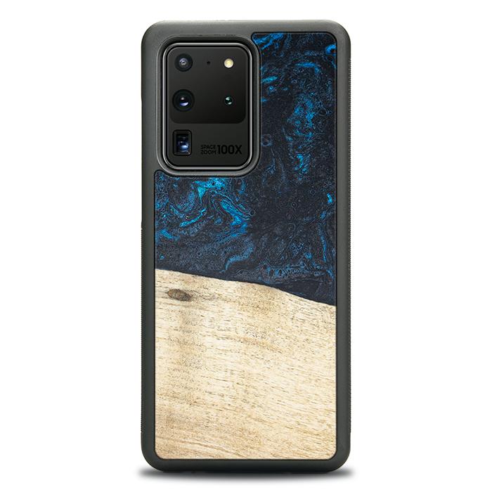 Samsung Galaxy S20 Ultra Handyhülle aus Harz und Holz - Synergy#F17