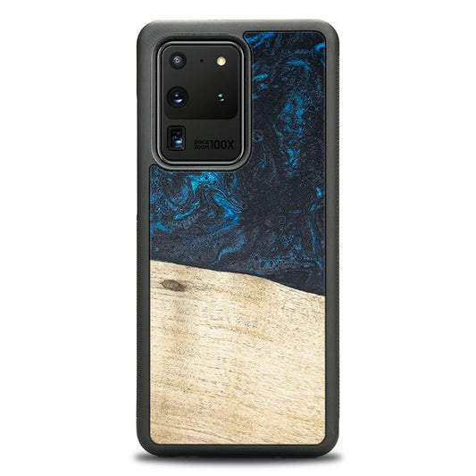 Samsung Galaxy S20 Ultra Handyhülle aus Harz und Holz - Synergy#F17